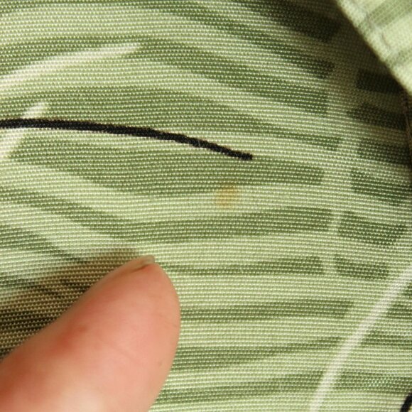 Vintage 1980s 1990s Blouse, Notations Green and Black Tunic - Picture 4 of 10